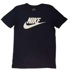 Nike Black and White Logo T-Shirt